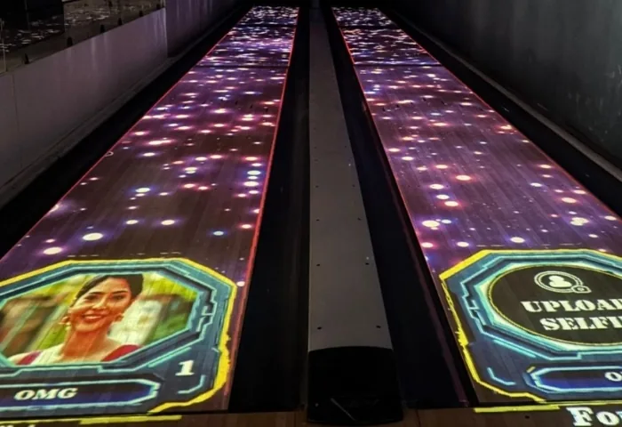 Interactive bowling project