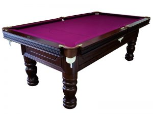 Isolated-purple-pool-billiard-snooker-table