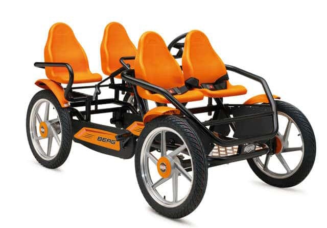 BERG Pedal Go-Kart Buddy Grey Sondermodell - limitiert 